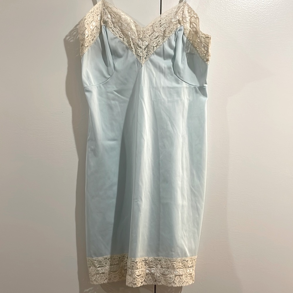 Vintage Pennys Gaymode Blue Slip
